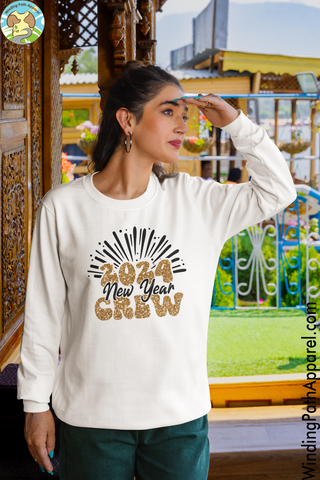 New Year Crew 2024 Unisex Sweatshirt