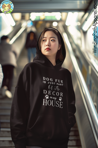Dog Fur is Just Part of The Decor Youth heavy blend hoodie