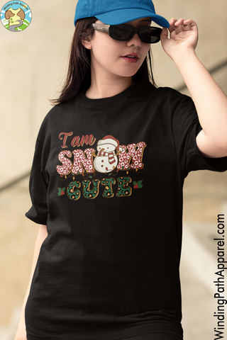 Snow Cute Youth Short Sleeve T-Shirt