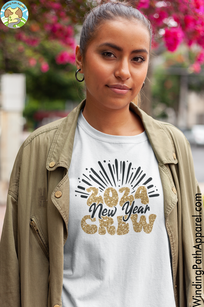 New Year 2024 Crew Youth Short Sleeve T-Shirt