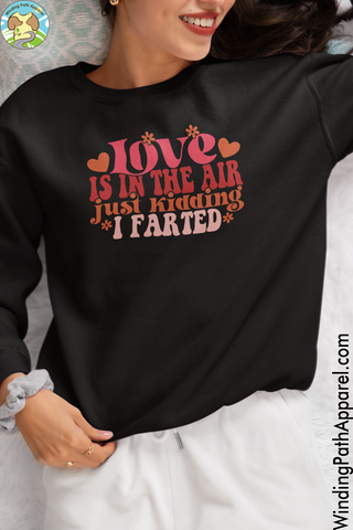 Love is in the Air Unisex Sweatshirt