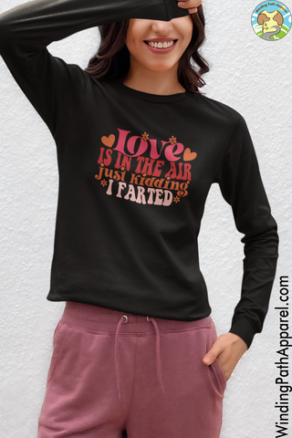 Love is in the Air Youth long sleeve tee