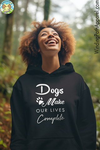 Dogs Make Our Lives Complete Youth heavy blend hoodie