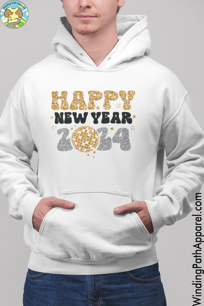 Happy New Year 2024 Unisex Hoodie