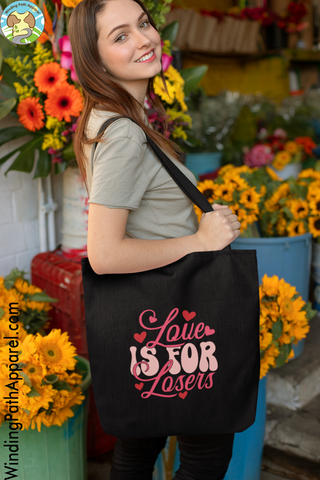 Love is for Losers Eco Tote Bag