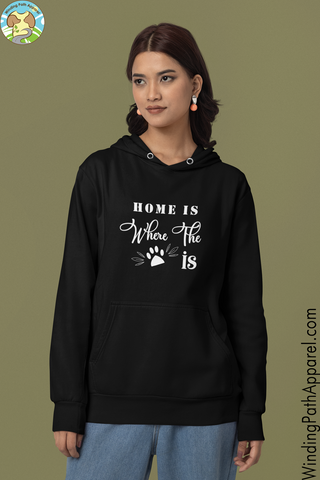 Home is Where The Paw is Youth heavy blend hoodie