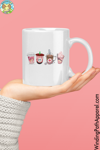 Valentine White glossy mug