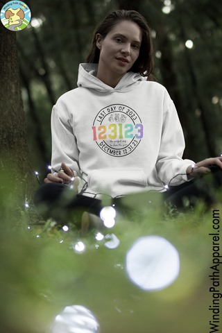 123123 Last Day of 2023 Unisex Hoodie