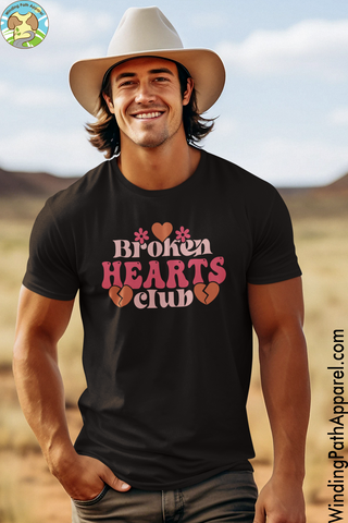 Broken Hearts Club Unisex t-shirt