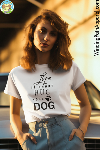 Hug Your Dog Unisex t-shirt