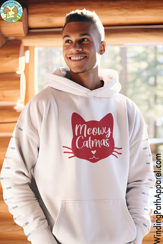 Meowy Catmas Unisex Hoodie