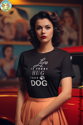 Hug Your Dog Unisex t-shirt