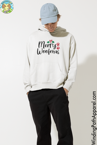Merry Woofmas Youth heavy blend hoodie