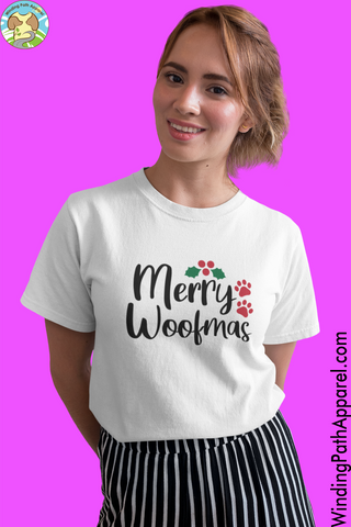 Merry Woofmas Youth Short Sleeve T-Shirt