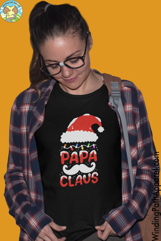 Papa Claus Youth Short Sleeve T-Shirt