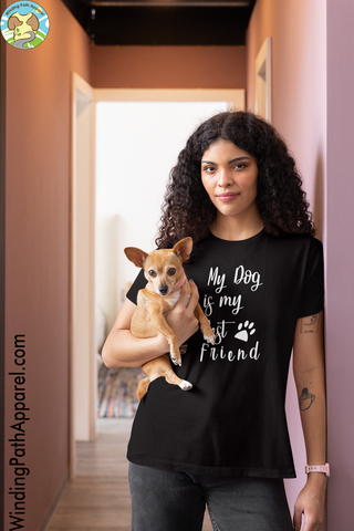 My Dog is my Best Friend Unisex t-shirt