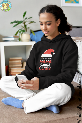 Mama Claus Youth heavy blend hoodie