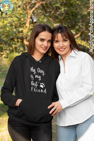 My Dog is My Best Friend Unisex hoodie