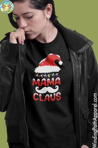 Mama Claus Youth Short Sleeve T-Shirt