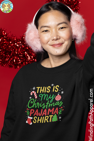 Christmas Pajama Unisex Sweatshirt