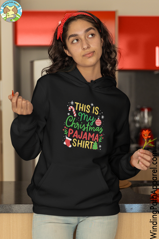 Christmas Pajama Youth heavy blend hoodie