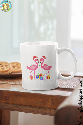 Christmas Presents White glossy mug