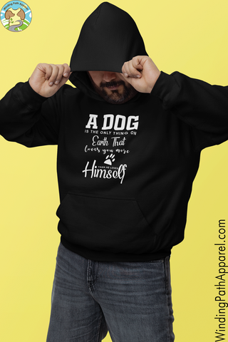 A Dog is The Only Thing On Earth Youth heavy blend hoodie