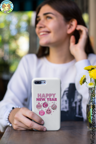 Happy New Year 2024 Tough Case for iPhone®