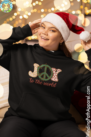 Joy to the World Youth heavy blend hoodie