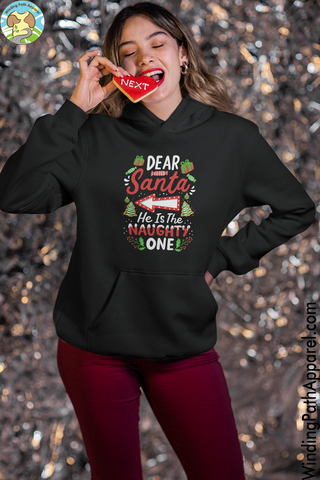Dear Santa Youth heavy blend hoodie