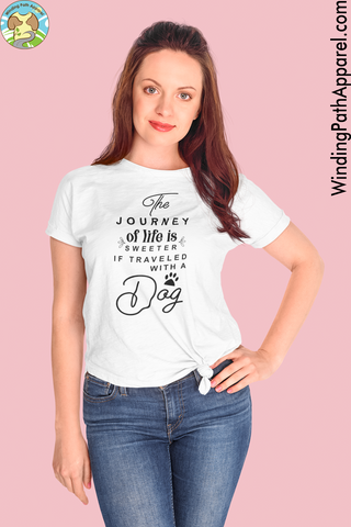 Traveled With a Dog Unisex t-shirt