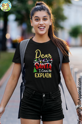 Dear Santa Youth Short Sleeve T-Shirt