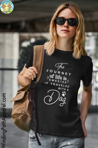 Journey of Life With a Dog Short-Sleeve Unisex T-Shirt