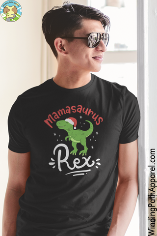 Mamasaurus Rex Youth Short Sleeve T-Shirt