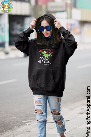 Mamasaurus Rex Youth heavy blend hoodie