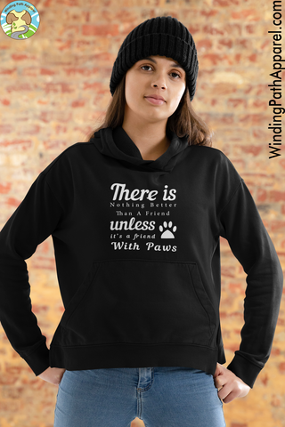 A Friend With Paws Unisex Hoodie