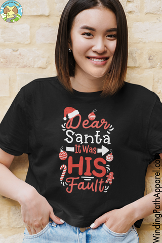 Dear Santa Youth Short Sleeve T-Shirt