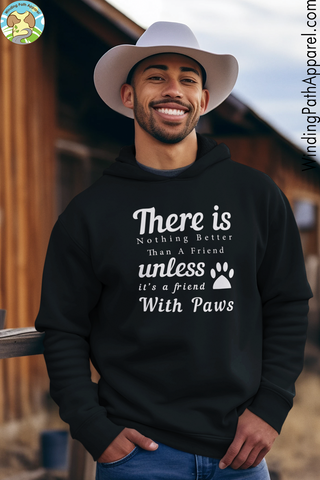 A Friend With Paws Youth heavy blend hoodie