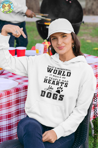 Hearts Like Dogs Unisex hoodie