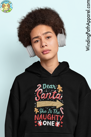 Dear Santa Youth heavy blend hoodie