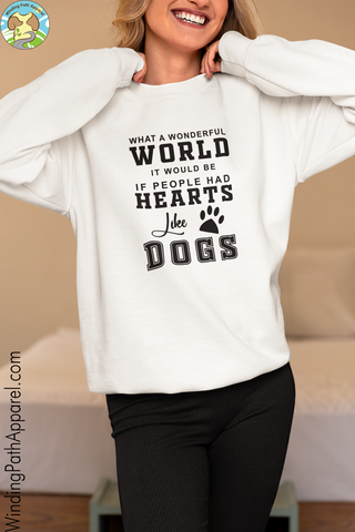 Hearts Like Dogs Unisex Sweatshirt