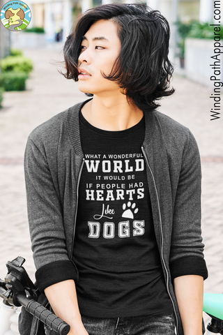 Hearts Like Dogs Youth Short Sleeve T-Shirt