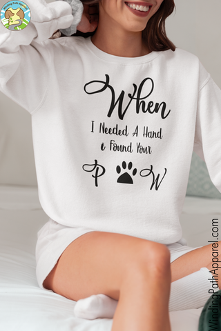 I Found Your Paw Unisex Sweatshirt