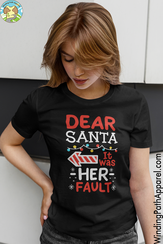Dear Santa Youth Short Sleeve T-Shirt