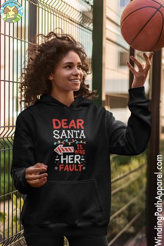 Dear Santa Youth heavy blend hoodie