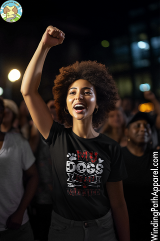 My Dog is my Valentine Short-Sleeve Unisex T-Shirt