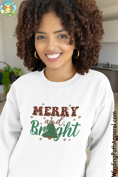 Merry & Bright Unisex Sweatshirt