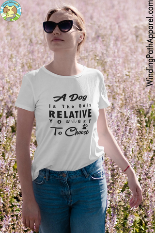 A Dog is the Only Relative Short-Sleeve Unisex T-Shirt