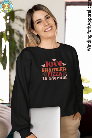 Love Disappoints Unisex eco sweatshirt