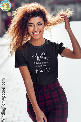 I Found Your Paw Youth Short Sleeve T-Shirt